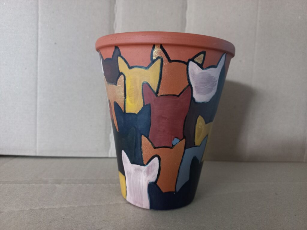 DIY: Terracotta potje met kattenkopjes Afbeelding 8 1024x768